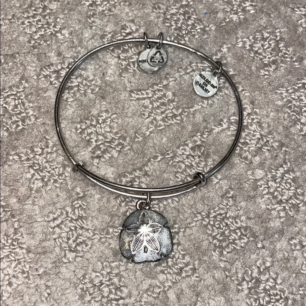 Alex and Ani Silver Starfish Charm Bracelet